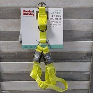 LED Rechargeable Dog Harness Vibrant Green | Boots & Barkley™ | Medium